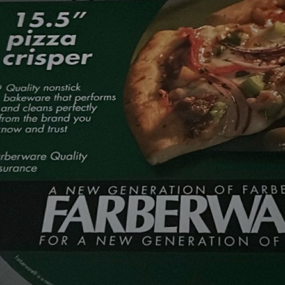 Farberware Insulated Nonstick Bakeware 15.5-Inch Round Pizza Pan,
